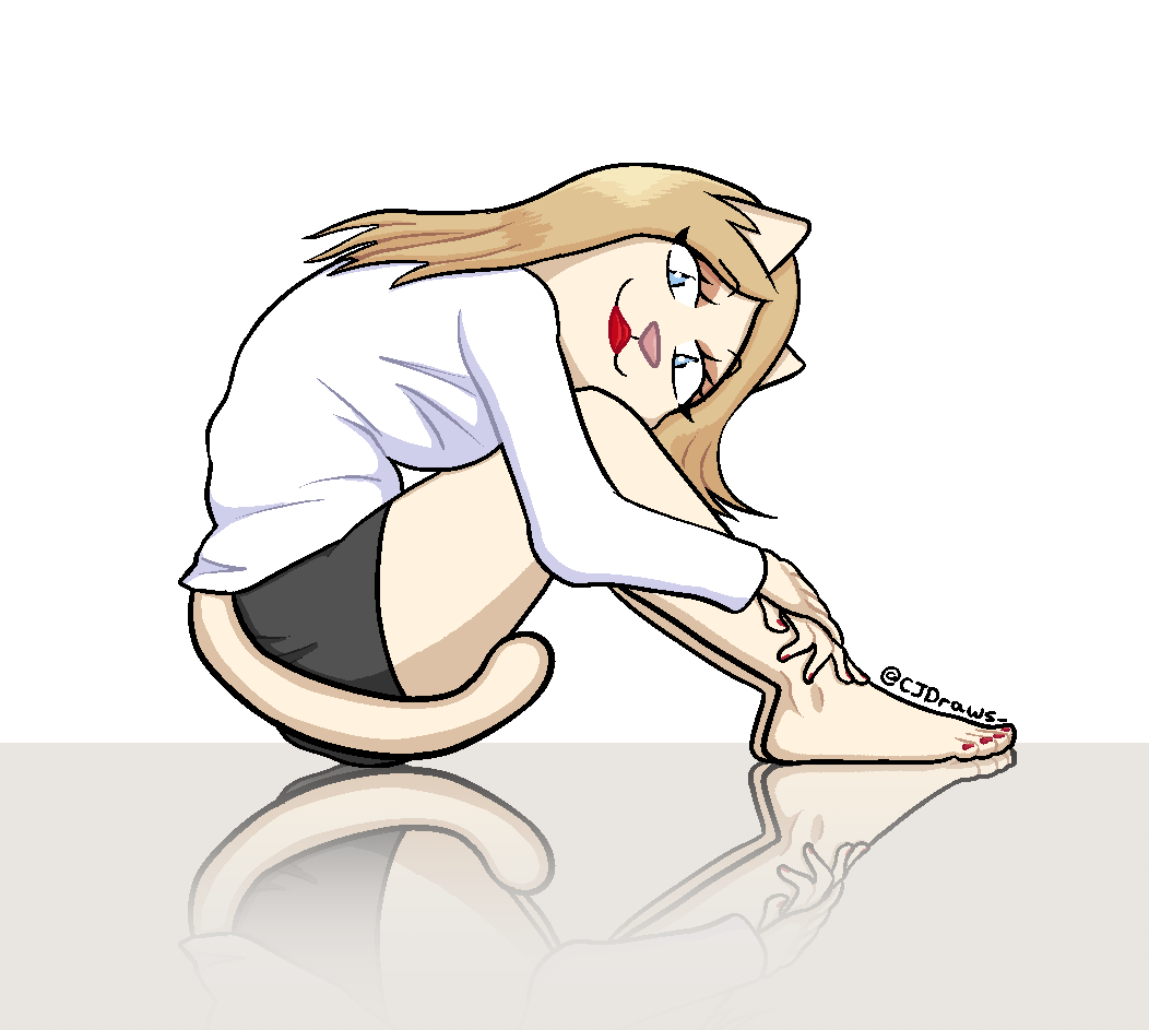 Hugging Legs